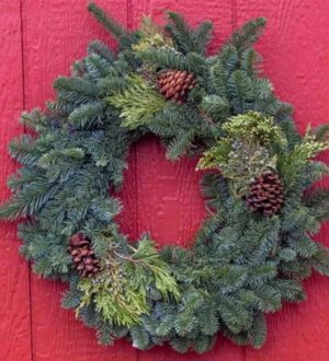 Evergreen Wreath Spectacular, Monday, December 2nd